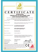 CE认证证书（立式加工中心02133702496558）