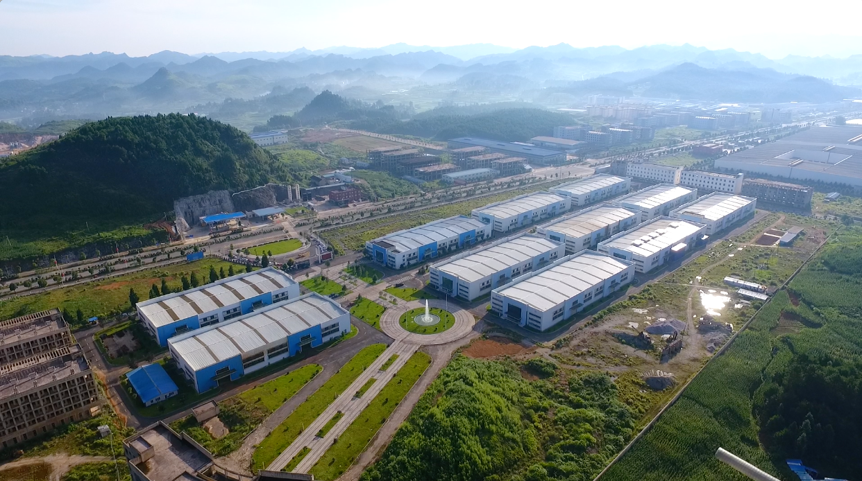 贵州兴富祥工业园俯视图
