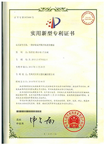 Certification for moulding dressing device